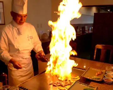 目の前でお焼きいたします！